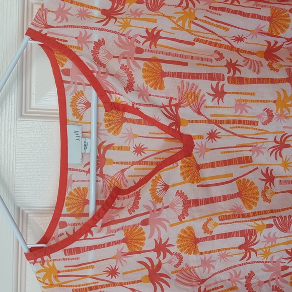 J Jill cotton long sleeve lightweight top size M petite - Picture 2 of 8